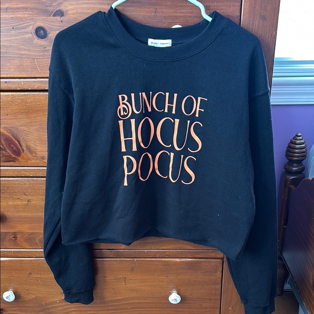 Better/ Together Black Hocus Pocus Sweatshirt